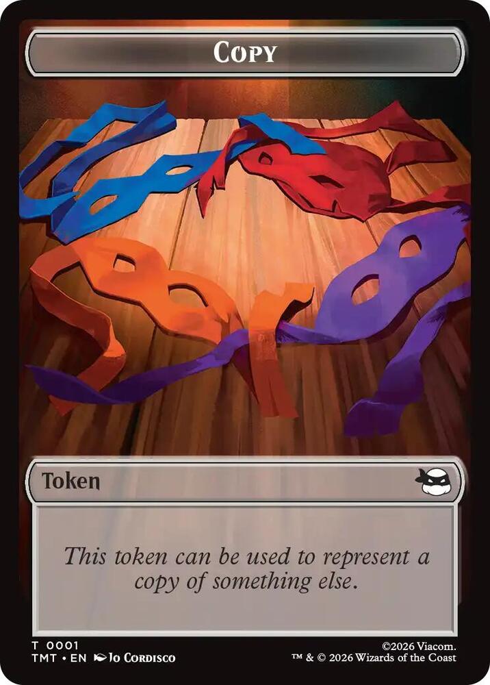 Copy Mutagen Double Sided Token 1 // 9 (Teenage Mutant Ninja Turtles)  | Good Games Adelaide SA