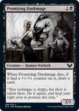 Promising Duskmage 85 (Strixhaven: School of Mages)  | Good Games Adelaide SA