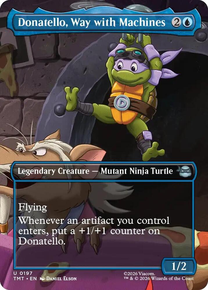 Donatello, Way with Machines 197 (Teenage Mutant Ninja Turtles)  | Good Games Adelaide SA