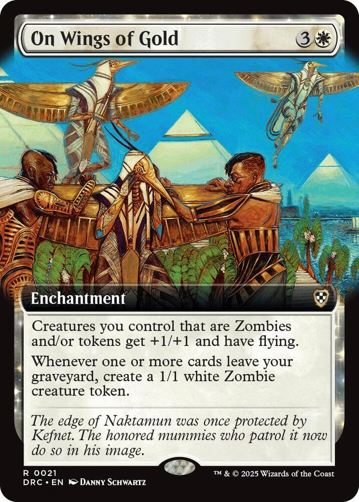 On Wings of Gold 21 (Commander: Aetherdrift)  | Good Games Adelaide SA