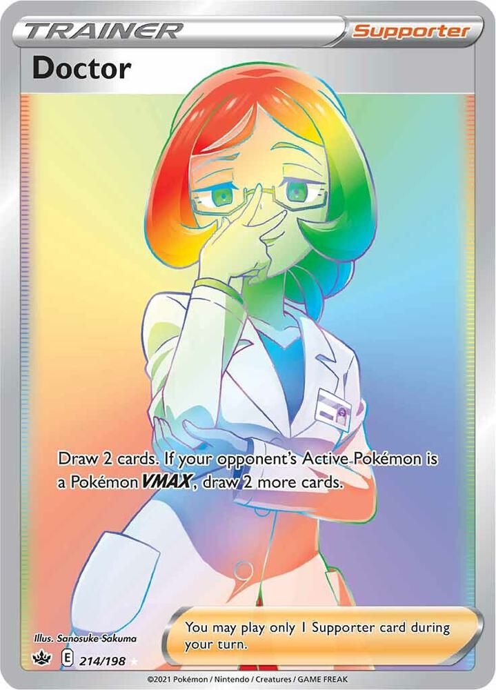 Doctor Secret 214/198 (SWSH06: Chilling Reign)  - Holofoil | Good Games Adelaide SA