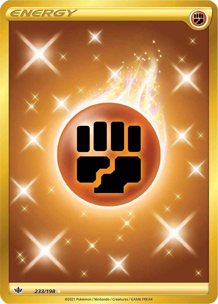 Fighting Energy Secret 233/198 (SWSH06: Chilling Reign)  - Holofoil | Good Games Adelaide SA