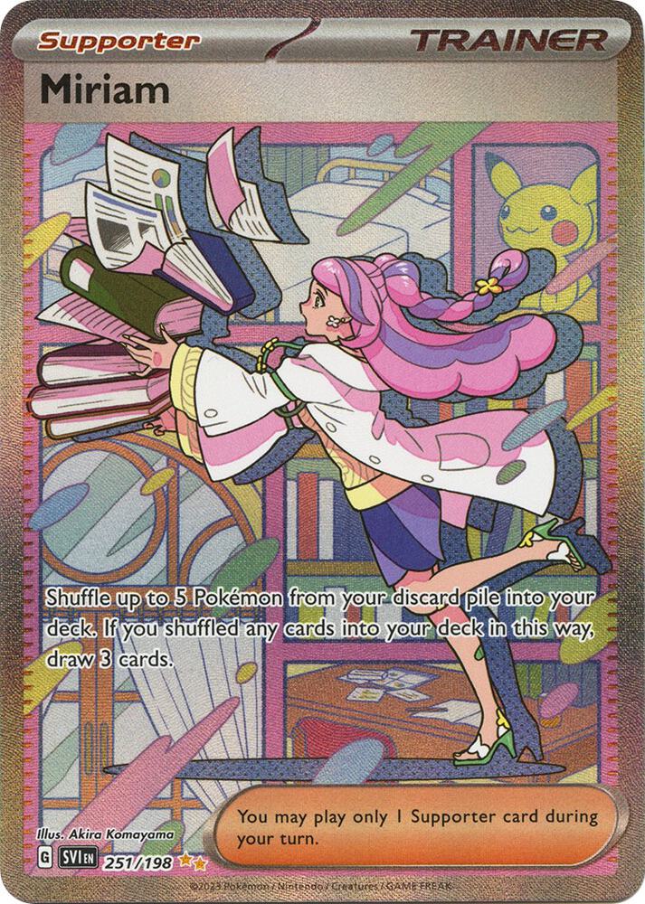Miriam 251 198 251/198 (SV01: Scarlet & Violet Base Set)  - Holofoil | Good Games Adelaide SA