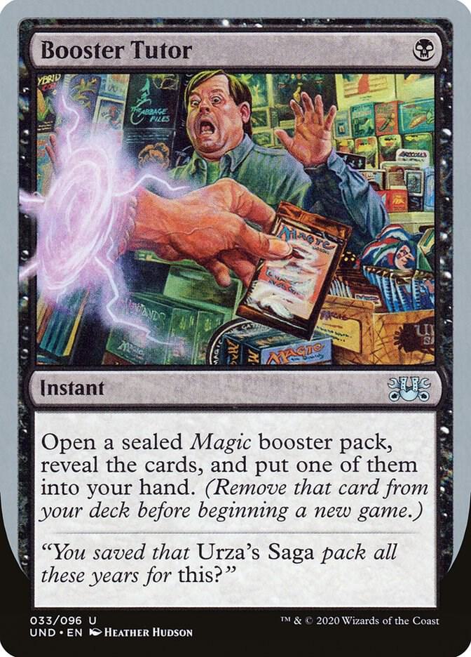 Booster Tutor 33 (Unsanctioned)  | Good Games Adelaide SA