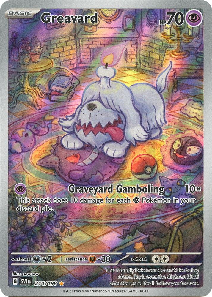 Greavard 214 198 214/198 (SV01: Scarlet & Violet Base Set)  - Holofoil | Good Games Adelaide SA