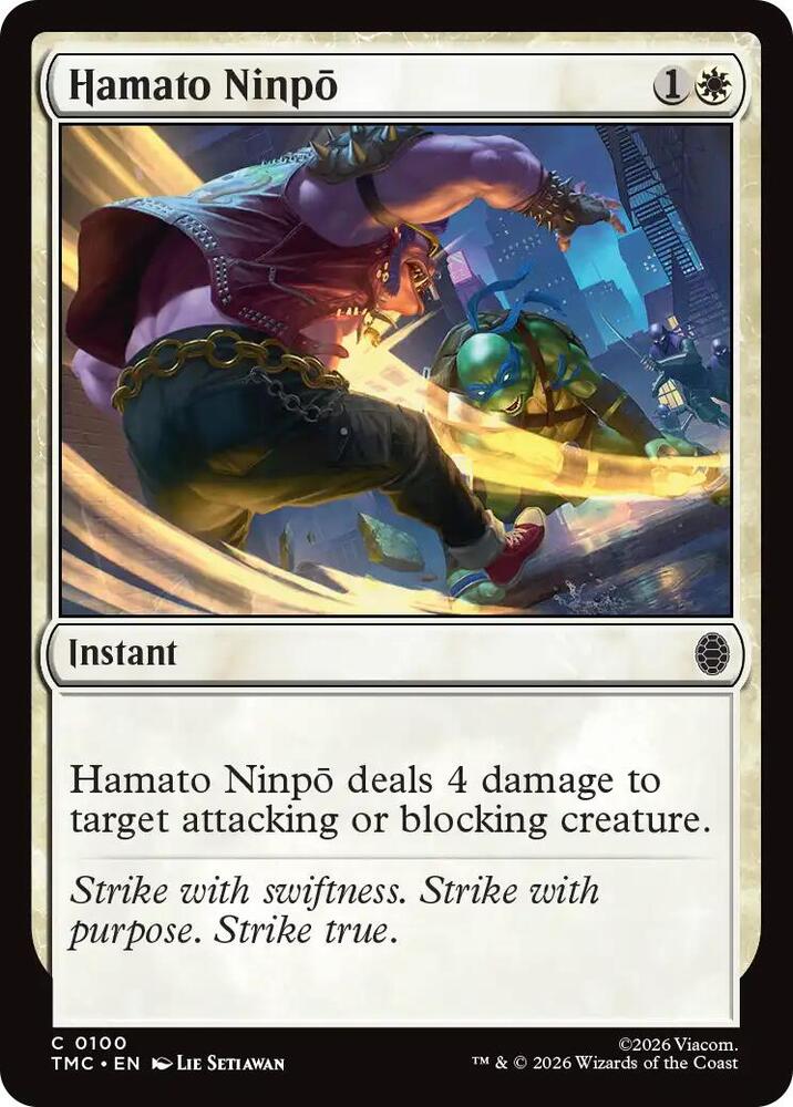 Hamato Ninpo 100 (Commander: Teenage Mutant Ninja Turtles)  | Good Games Adelaide SA