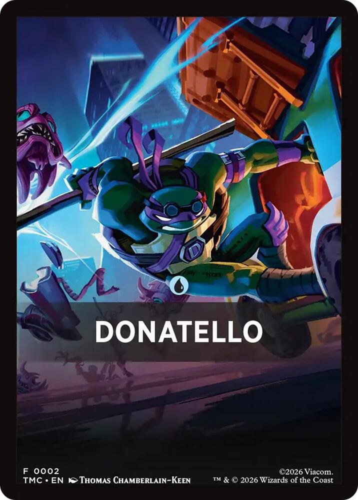 Donatello Theme Card 2 (Commander: Teenage Mutant Ninja Turtles)  | Good Games Adelaide SA