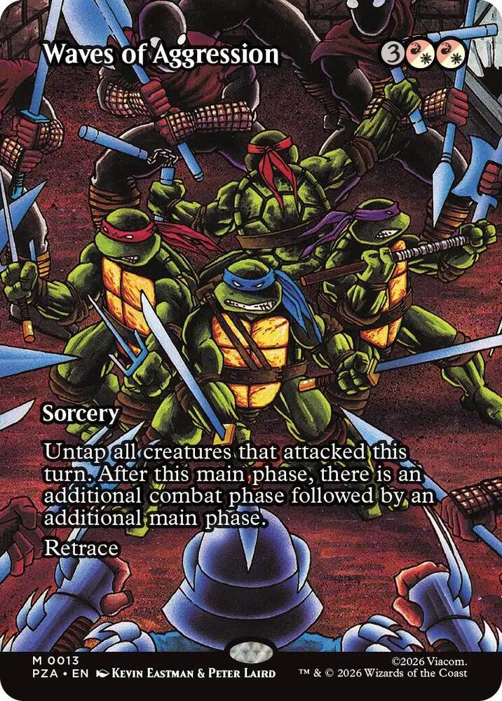 Waves of Aggression 13 (Teenage Mutant Ninja Turtles Source Material)  | Good Games Adelaide SA