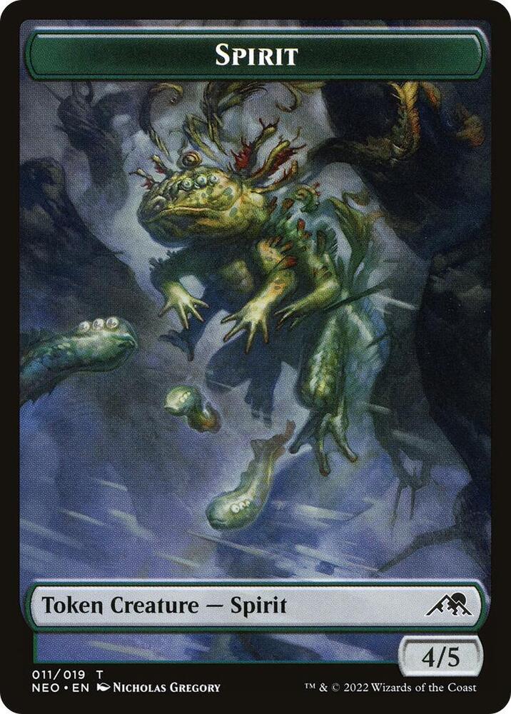 Spirit Token 11 (Kamigawa: Neon Dynasty)  | Good Games Adelaide SA