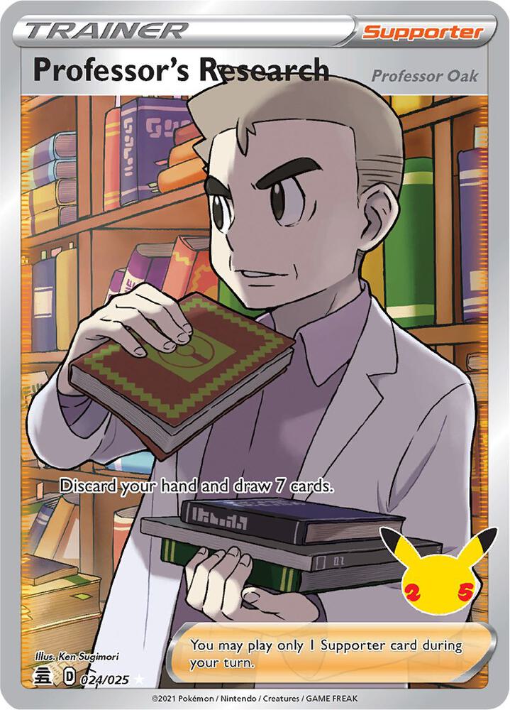 Professor's Research  024/025 (Celebrations)  - Holofoil | Good Games Adelaide SA