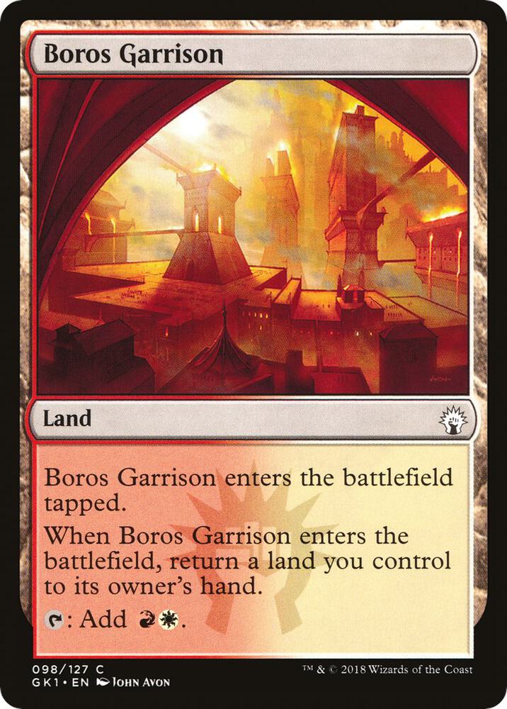 Boros Garrison 98 (Guilds of Ravnica: Guild Kits)  | Good Games Adelaide SA