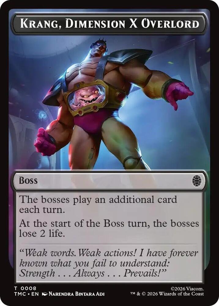 Krang Dimension X Overlord 8 (Commander: Teenage Mutant Ninja Turtles)  | Good Games Adelaide SA