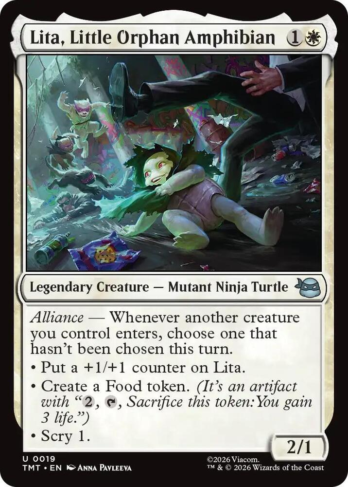 Lita, Little Orphan Amphibian 19 (Teenage Mutant Ninja Turtles)  | Good Games Adelaide SA