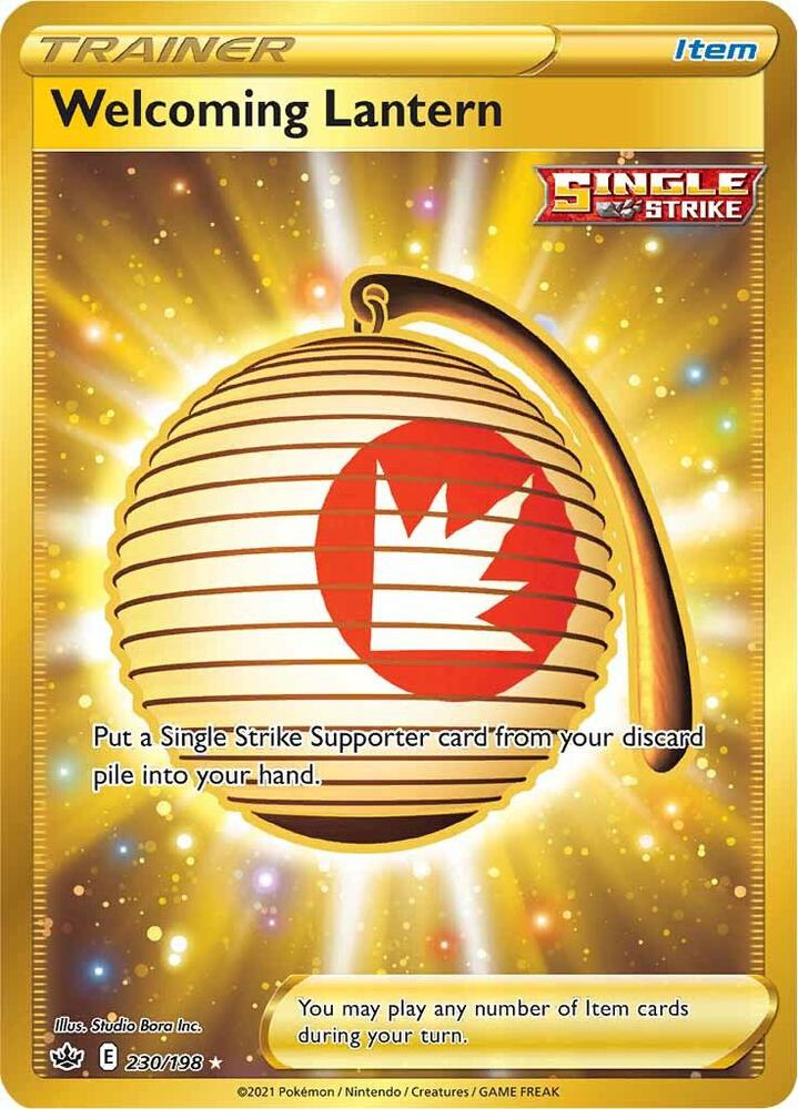 Welcoming Lantern Secret 230/198 (SWSH06: Chilling Reign)  - Holofoil | Good Games Adelaide SA