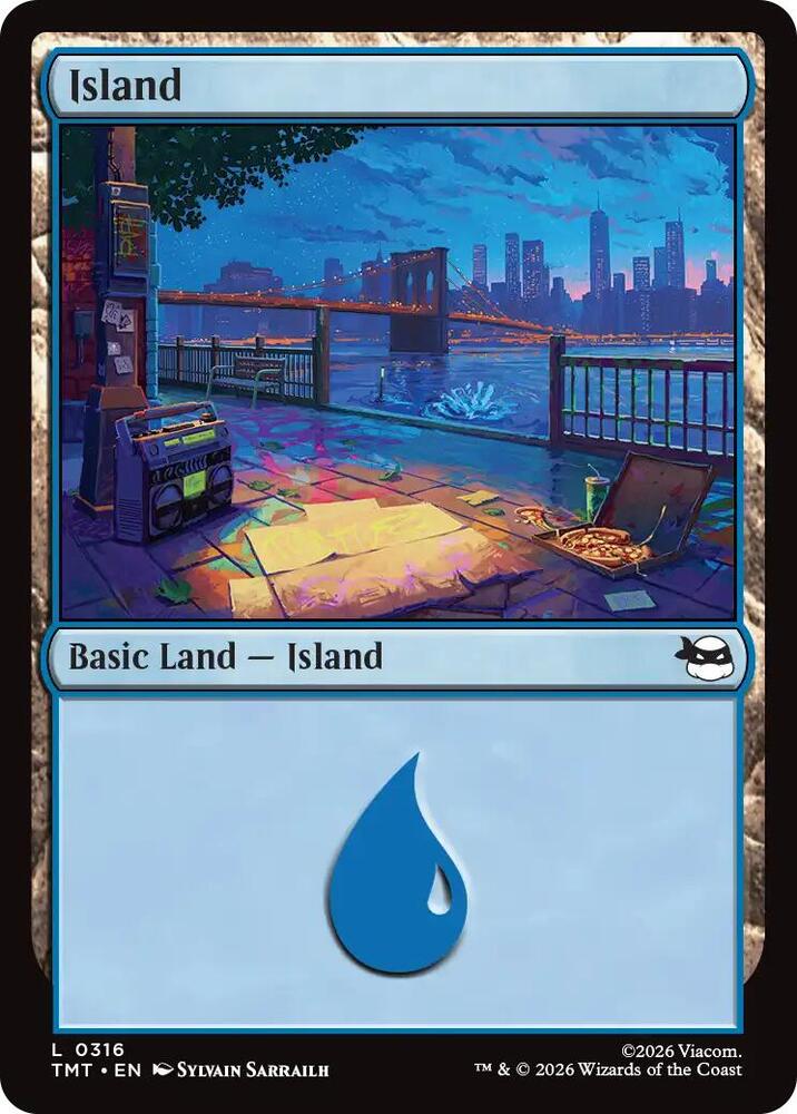 Island 316 (Teenage Mutant Ninja Turtles)  - Foil | Good Games Adelaide SA