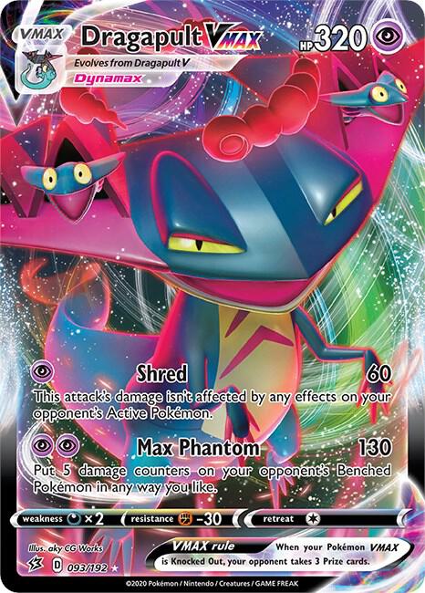 Dragapult VMAX 093/192 (SWSH02: Rebel Clash)  - Holofoil | Good Games Adelaide SA
