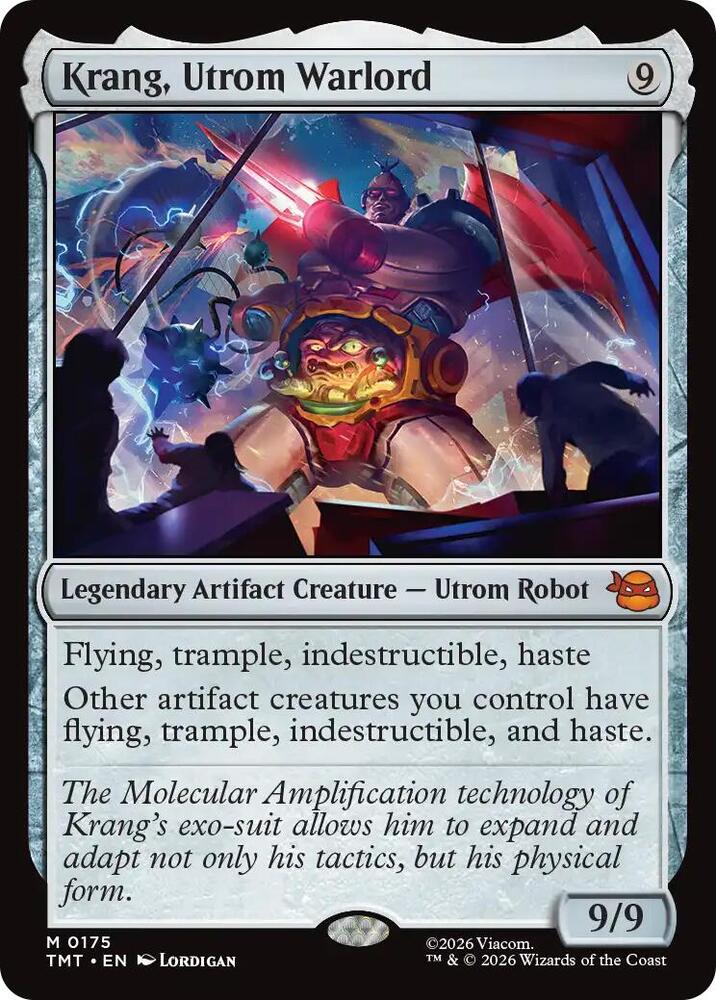 Krang Utrom Warlord 175 (Teenage Mutant Ninja Turtles)  - Foil | Good Games Adelaide SA