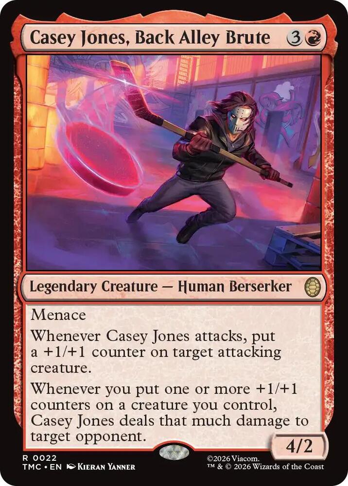 Casey Jones Back Alley Brute 22 (Commander: Teenage Mutant Ninja Turtles)  | Good Games Adelaide SA