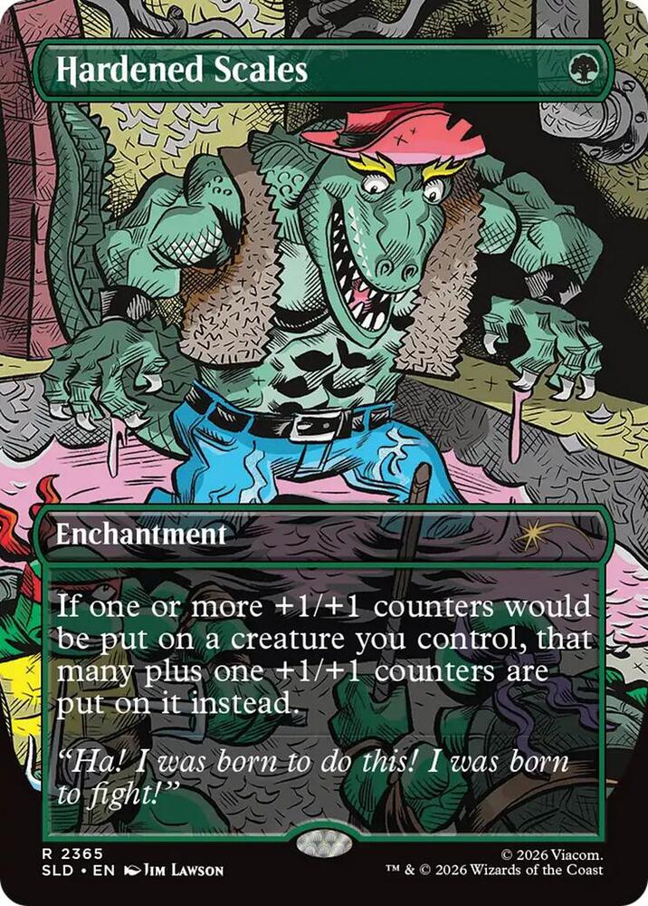 Hardened Scales 2365 (Secret Lair Drop Series)  - Foil | Good Games Adelaide SA