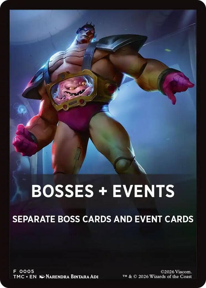 Bosses plus Events 5 (Commander: Teenage Mutant Ninja Turtles)  | Good Games Adelaide SA