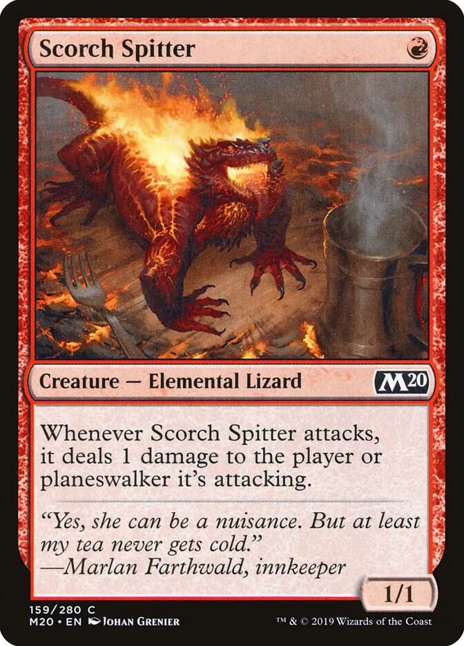 Scorch Spitter 159 (Core Set 2020)  - Foil | Good Games Adelaide SA