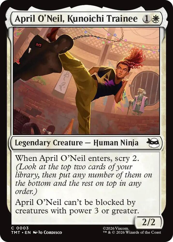 April O'Neil, Kunoichi Trainee 3 (Teenage Mutant Ninja Turtles)  | Good Games Adelaide SA