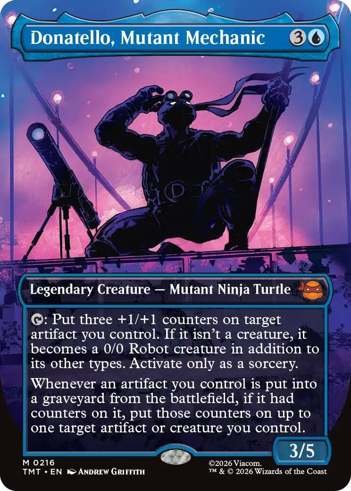 Donatello, Mutant Mechanic 216 (Teenage Mutant Ninja Turtles)  - Foil | Good Games Adelaide SA