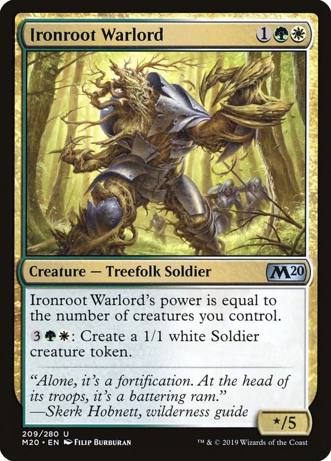 Ironroot Warlord 209 (Core Set 2020)  | Good Games Adelaide SA