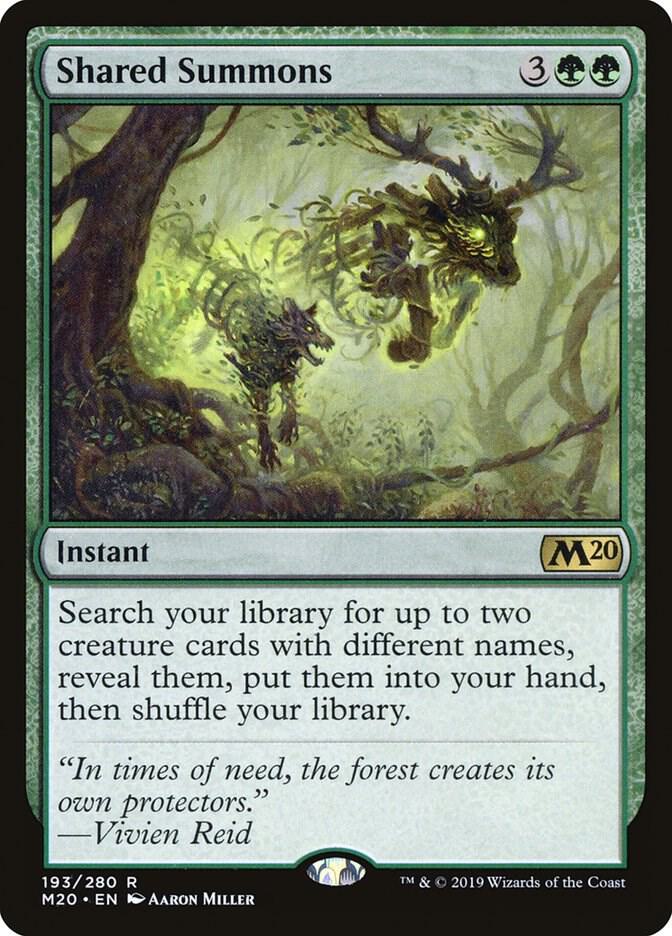 Shared Summons 193 (Core Set 2020)  | Good Games Adelaide SA