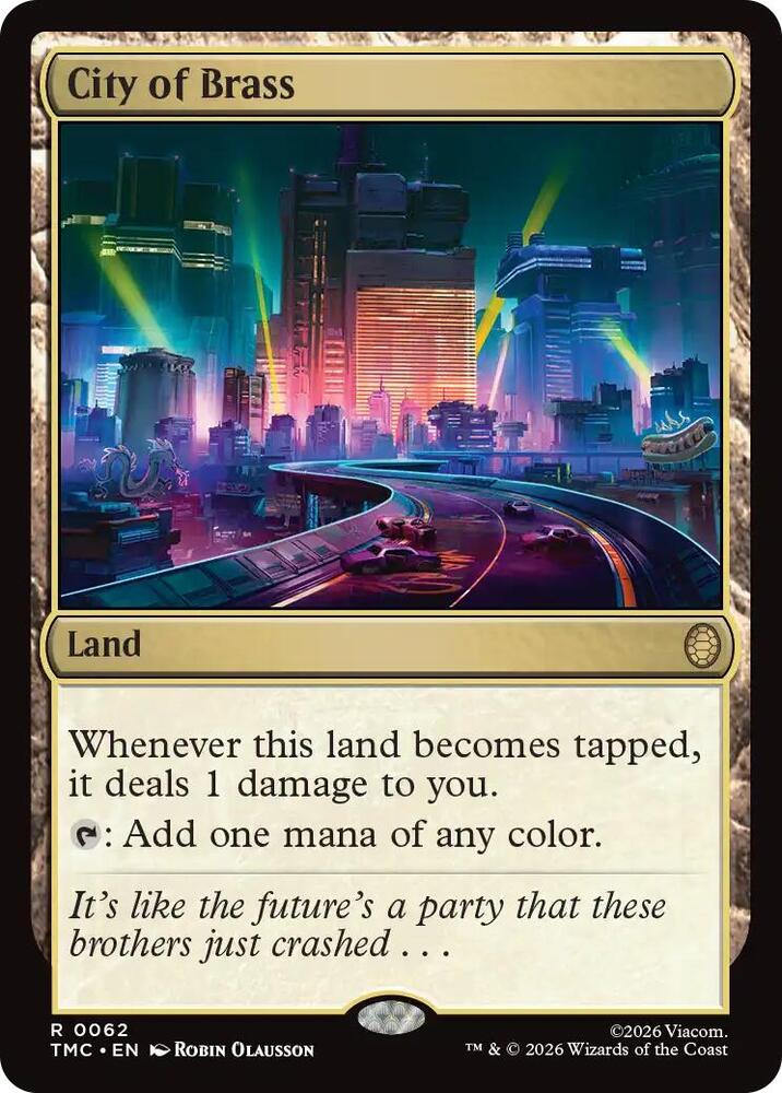 City of Brass 62 (Commander: Teenage Mutant Ninja Turtles)  | Good Games Adelaide SA