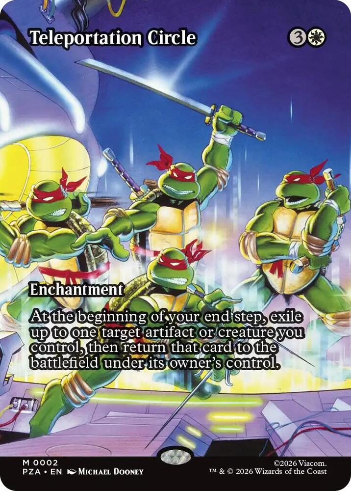 Teleportation Circle 2 (Teenage Mutant Ninja Turtles Source Material)  - Foil | Good Games Adelaide SA