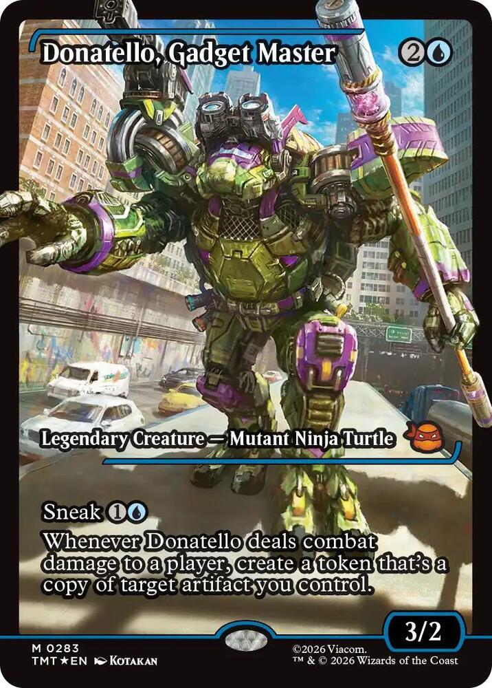 Donatello, Gadget Master 283 (Teenage Mutant Ninja Turtles)  - Foil | Good Games Adelaide SA