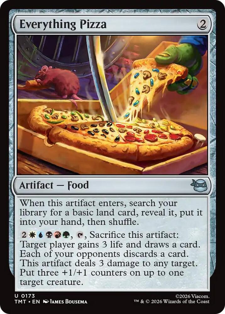 Everything Pizza 173 (Teenage Mutant Ninja Turtles)  | Good Games Adelaide SA