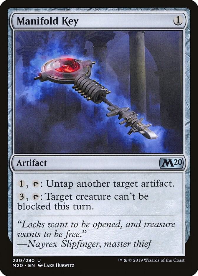 Manifold Key 230 (Core Set 2020)  - Foil | Good Games Adelaide SA