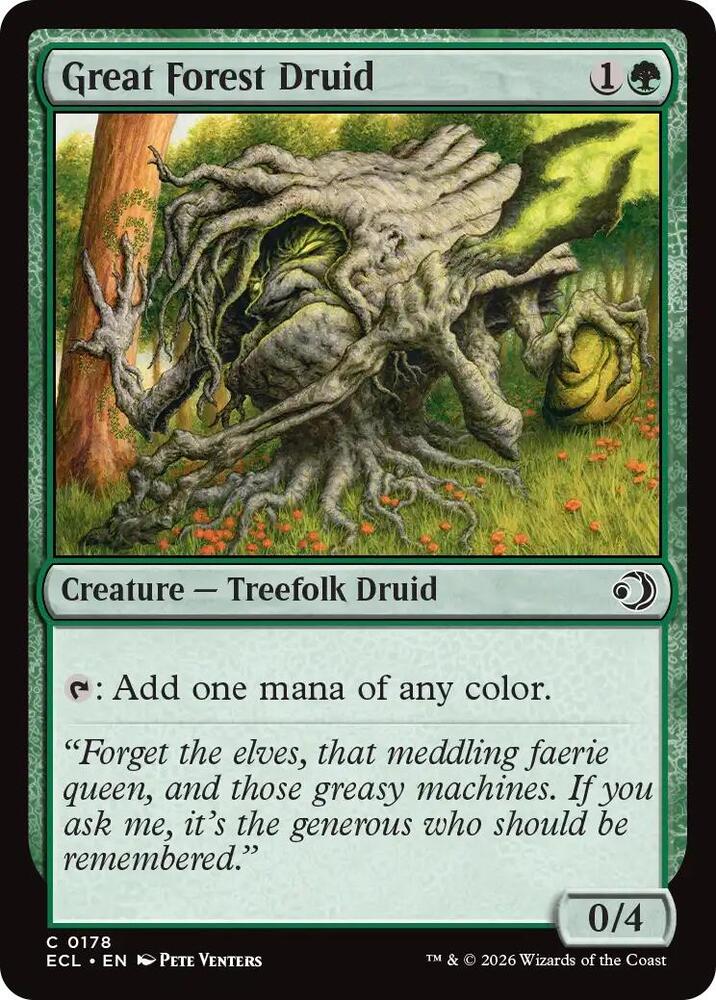 Great Forest Druid 178 (Lorwyn Eclipsed)  | Good Games Adelaide SA
