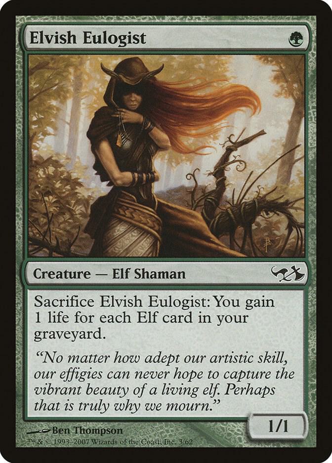 Elvish Eulogist 3 (Duel Decks: Elves vs. Goblins)  | Good Games Adelaide SA