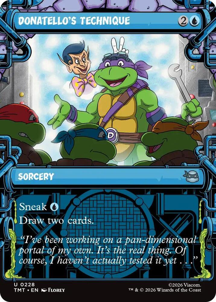 Donatello's Technique 228 (Teenage Mutant Ninja Turtles)  - Foil | Good Games Adelaide SA