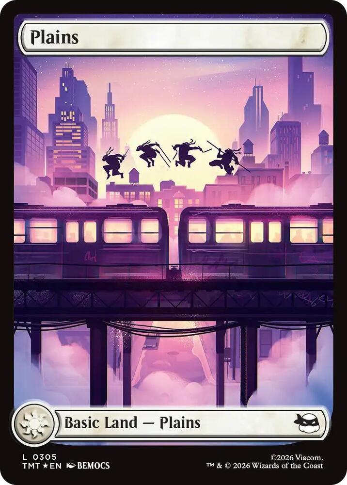 Plains  305/260 (Teenage Mutant Ninja Turtles)  - Surge Foil | Good Games Adelaide SA