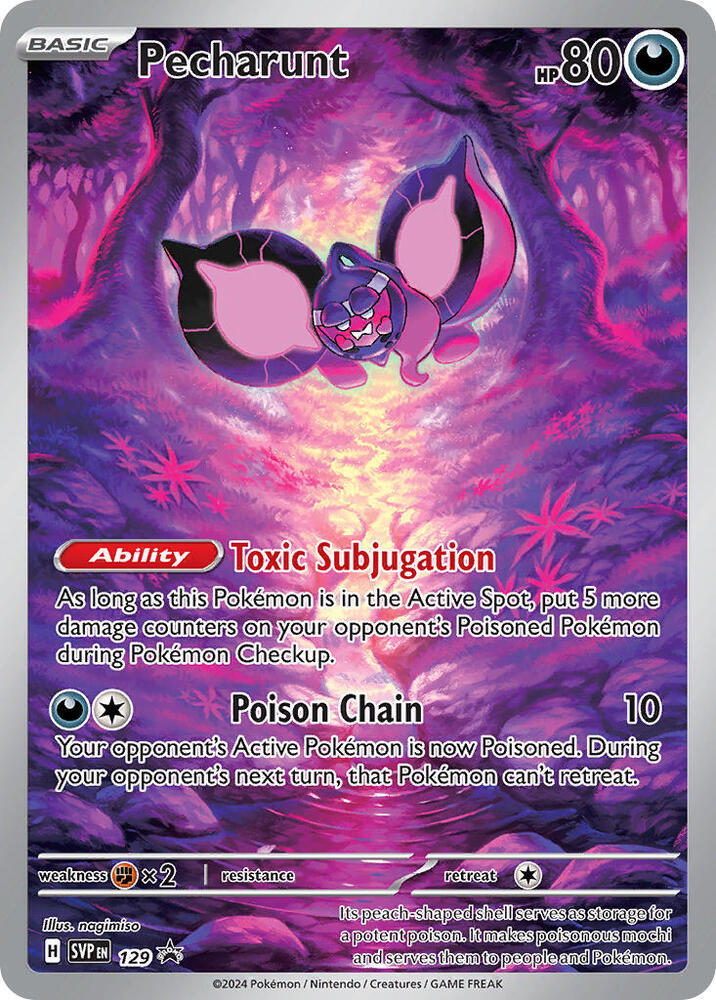 Pecharunt 129 (SV: Scarlet & Violet Promo Cards)  - Holofoil | Good Games Adelaide SA