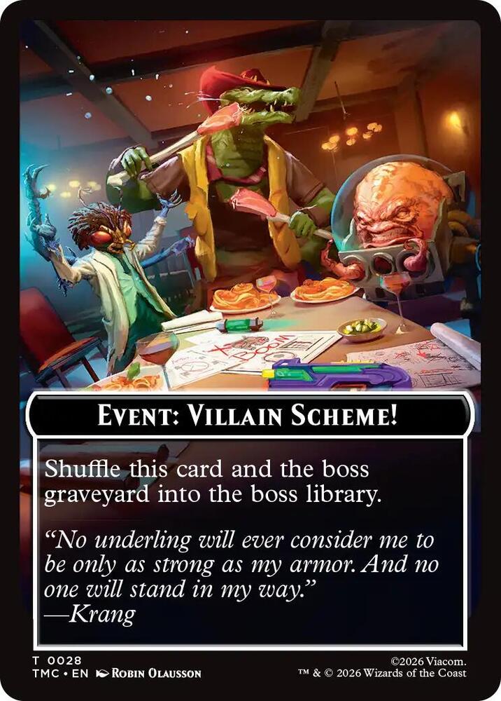 Event Villain Scheme 28 (Commander: Teenage Mutant Ninja Turtles)  | Good Games Adelaide SA