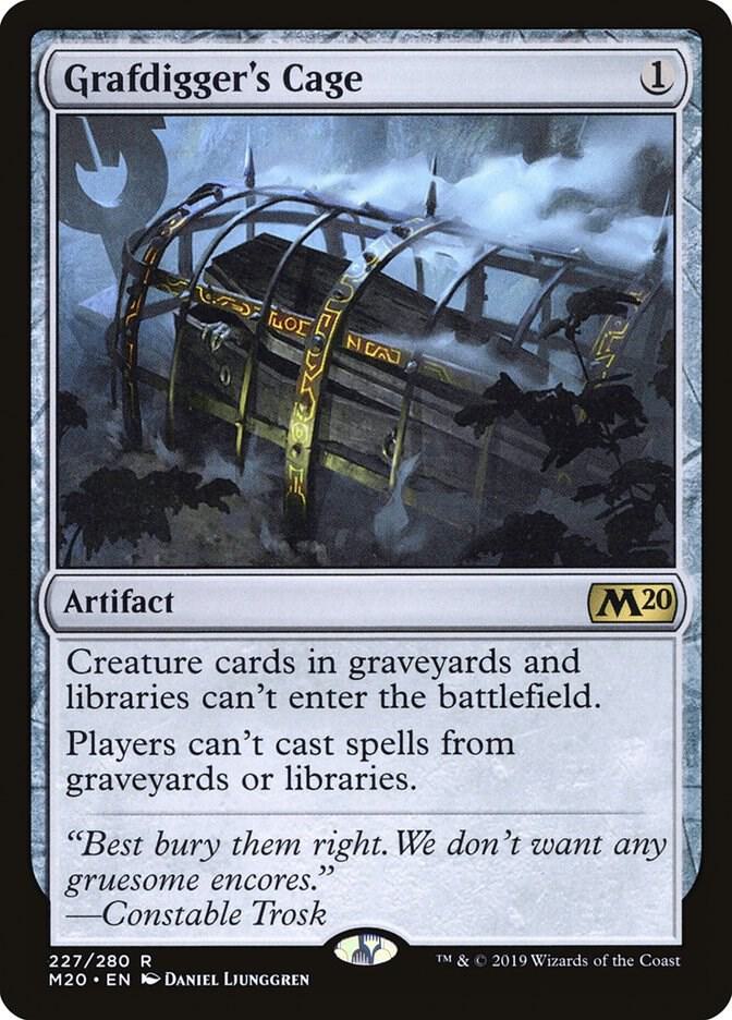 Grafdigger's Cage 227 (Core Set 2020)  | Good Games Adelaide SA