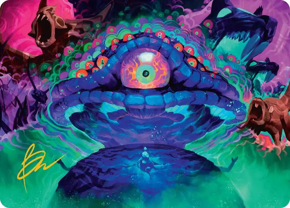 Humongous Fungus Art Card Gold Stamped Signature 45 (Art Series: Teenage Mutant Ninja Turtles)  | Good Games Adelaide SA