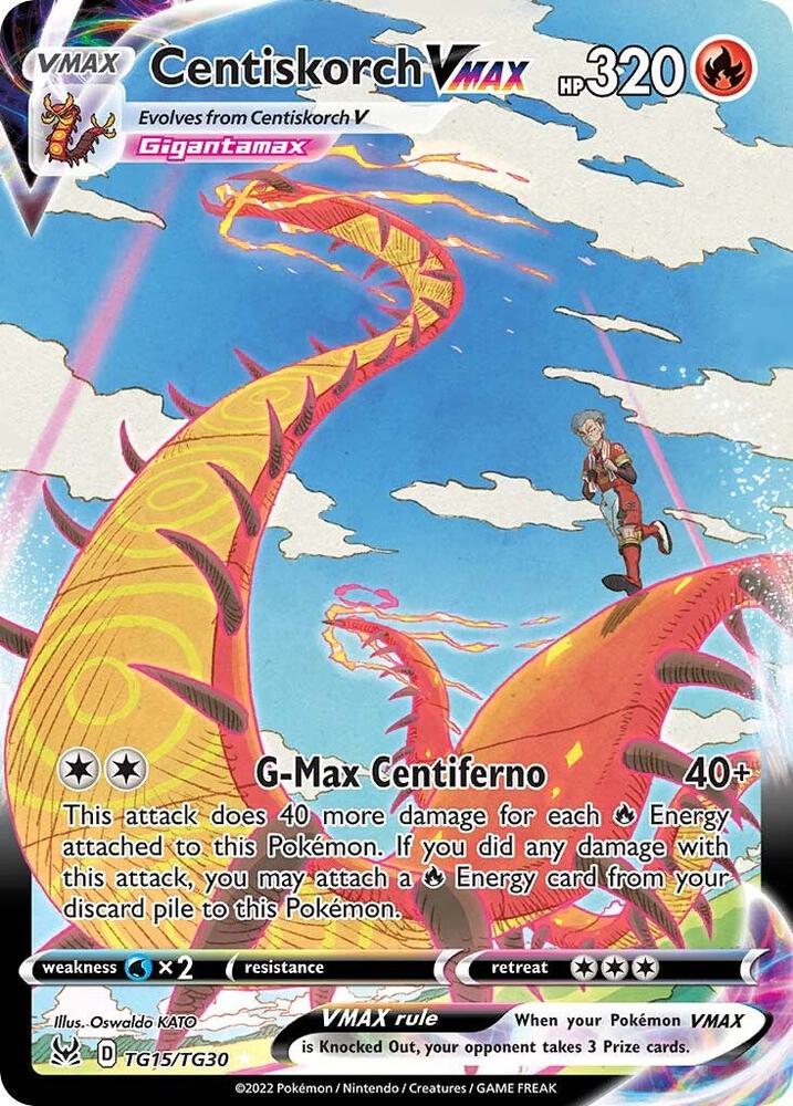 Centiskorch VMAX TG15/TG30 (SWSH11: Lost Origin Trainer Gallery)  - Holofoil | Good Games Adelaide SA