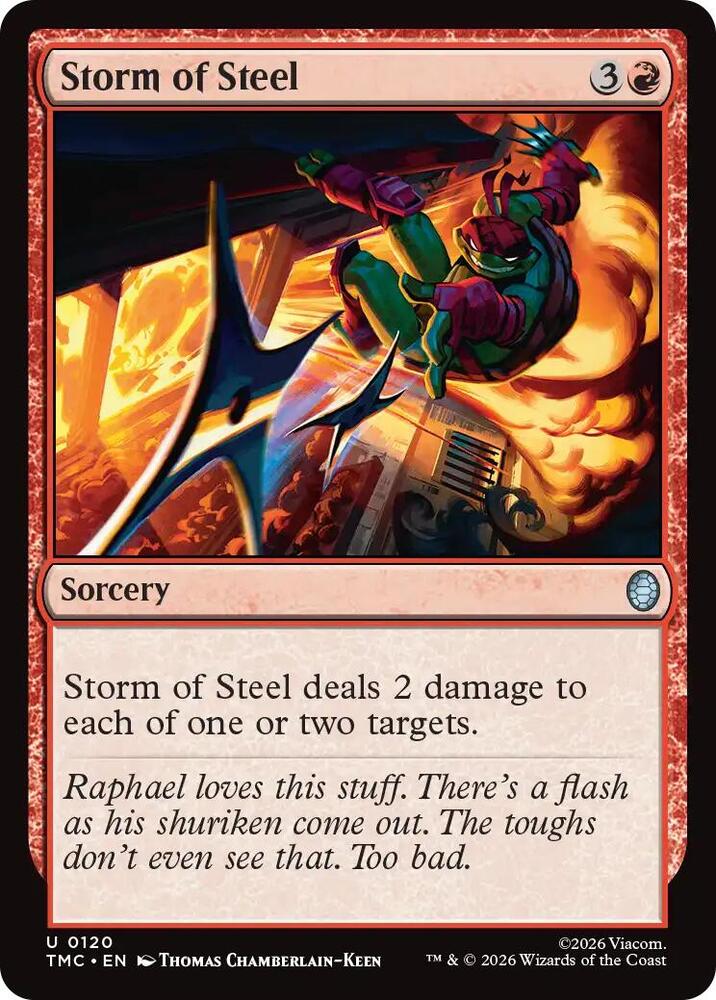 Storm of Steel 120 (Commander: Teenage Mutant Ninja Turtles)  | Good Games Adelaide SA