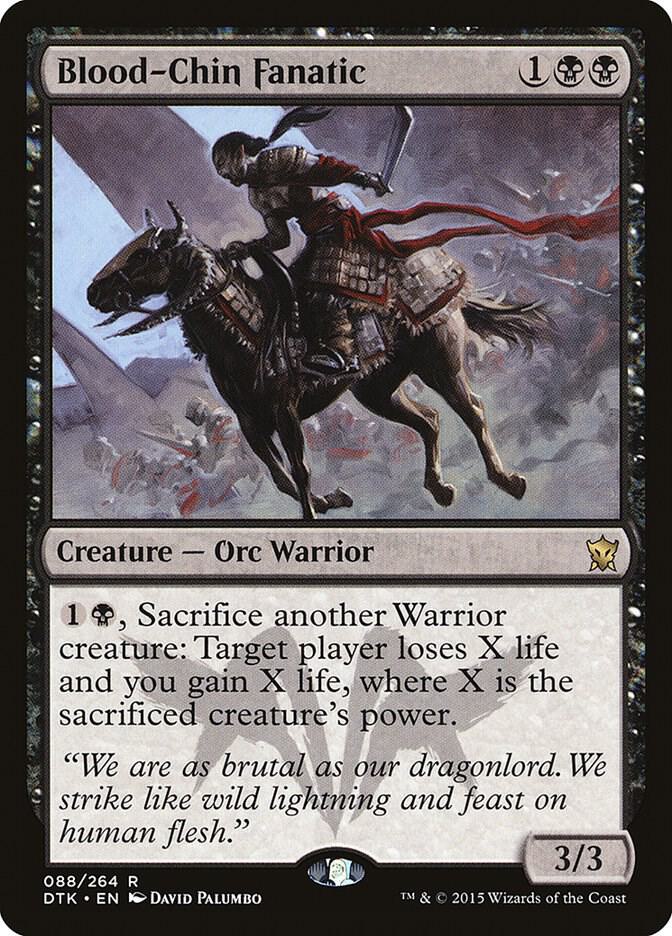 Blood-Chin Fanatic 88 (Dragons of Tarkir)  - Foil | Good Games Adelaide SA