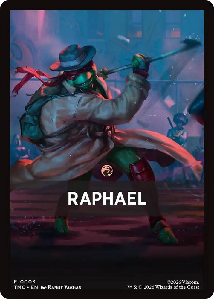 Raphael Theme Card 3 (Commander: Teenage Mutant Ninja Turtles)  | Good Games Adelaide SA