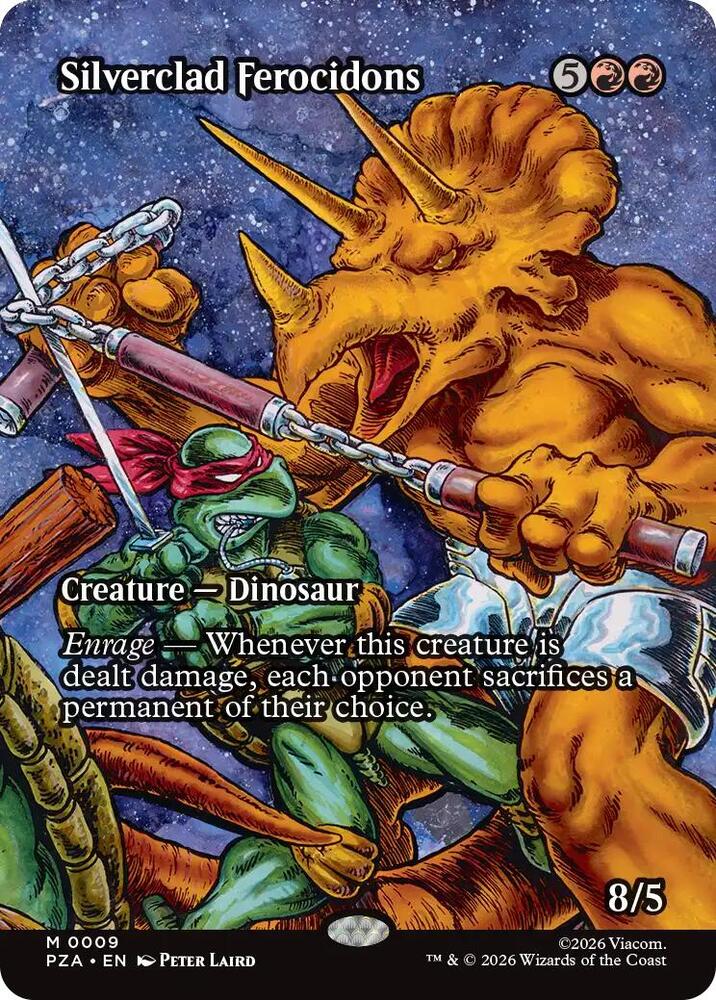 Silverclad Ferocidons 9 (Teenage Mutant Ninja Turtles Source Material)  | Good Games Adelaide SA