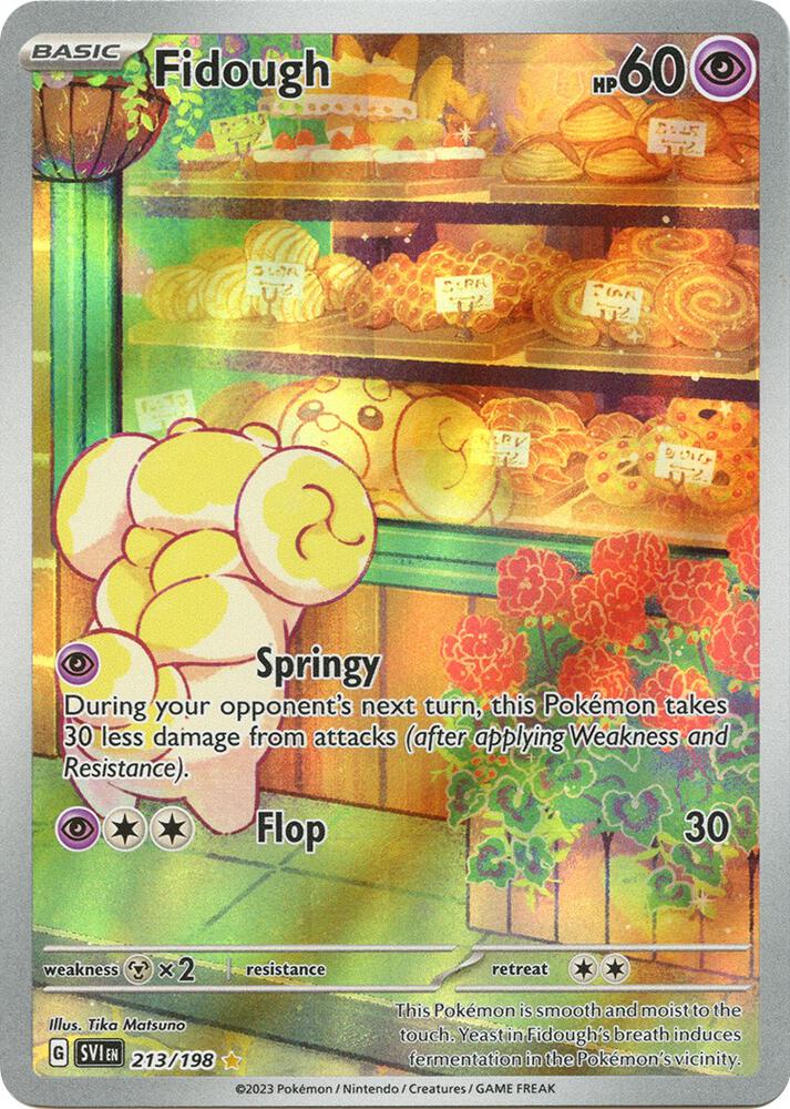 Fidough 213 198 213/198 (SV01: Scarlet & Violet Base Set)  - Holofoil | Good Games Adelaide SA