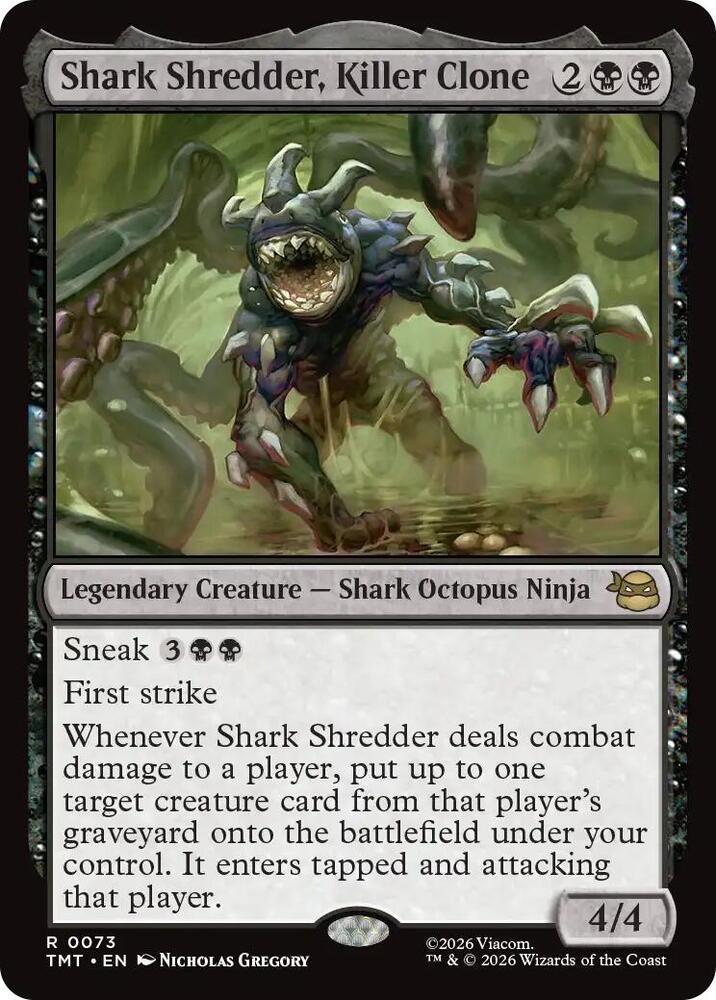 Shark Shredder Killer Clone 73 (Teenage Mutant Ninja Turtles)  - Foil | Good Games Adelaide SA