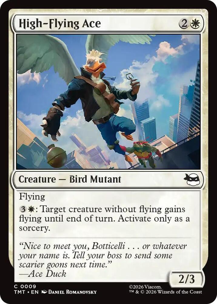 High Flying Ace 9 (Teenage Mutant Ninja Turtles)  - Foil | Good Games Adelaide SA